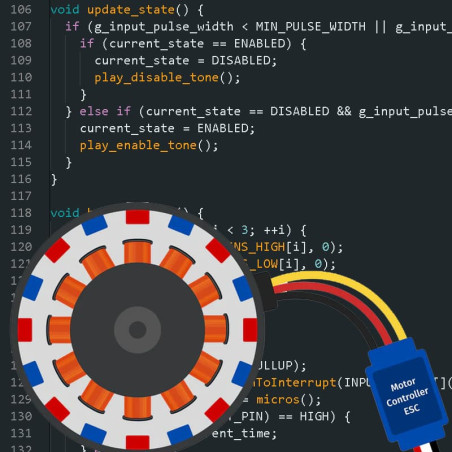 Diy Brushless Drive Motor ( Open Source Code )