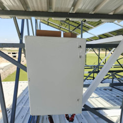 110 kW Solar Power System with PLC Control and Intelligent Grid & Generator Integration